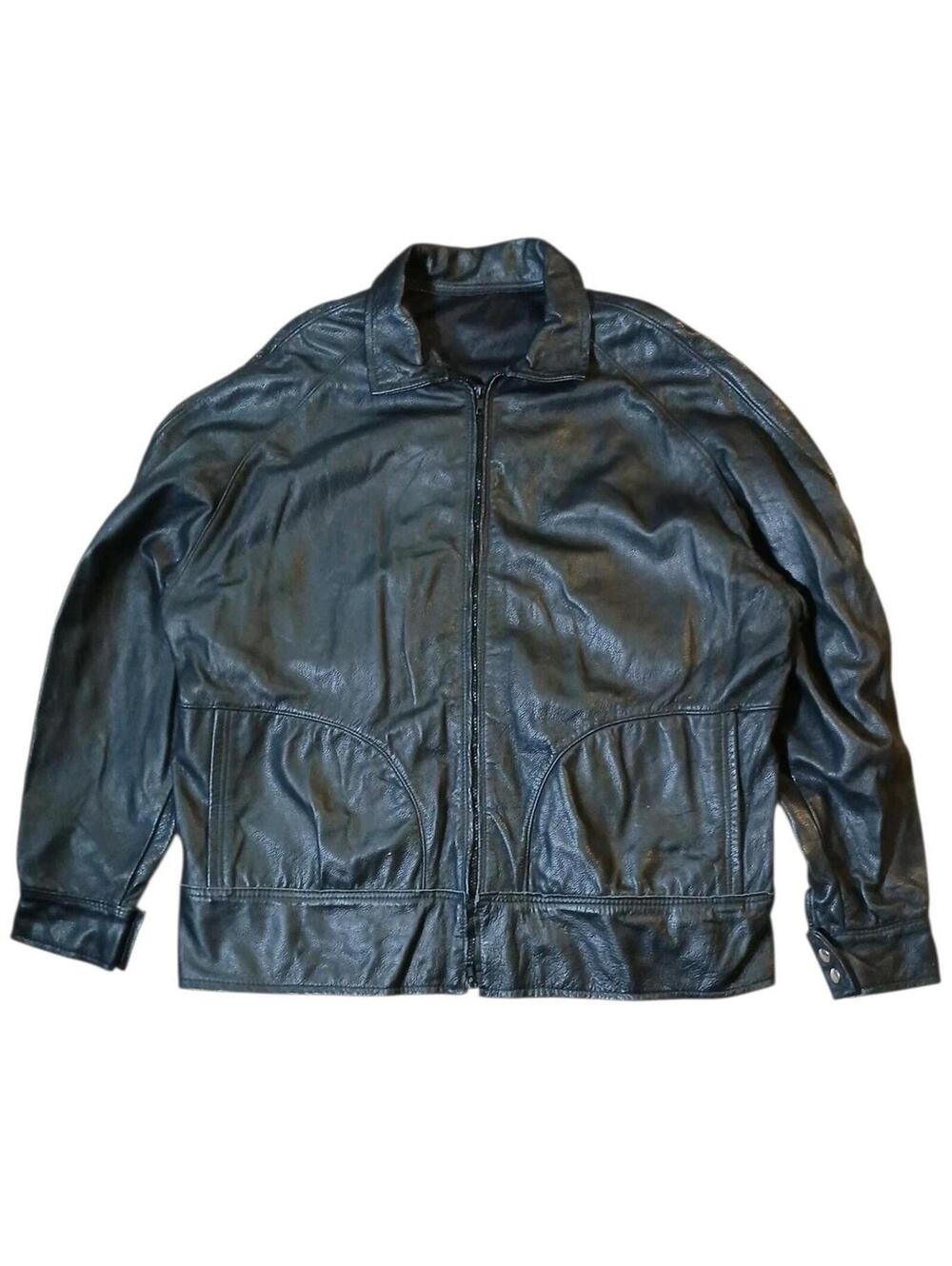 Texas Longhorns Leather Jacket Men’s Size 2XL 25x28 Vintage